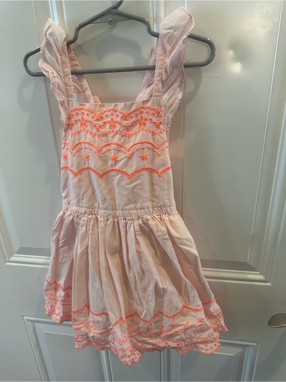 Cat and Jack Girls' Sleeveless Embroidered Sundress - Pink